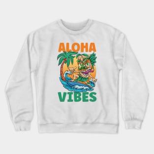 Aloha Vibes Crewneck Sweatshirt